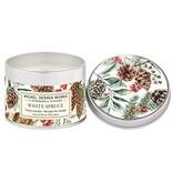 Michel Design Works White Spruce Travel Candle - New Larger 5.47 oz Size