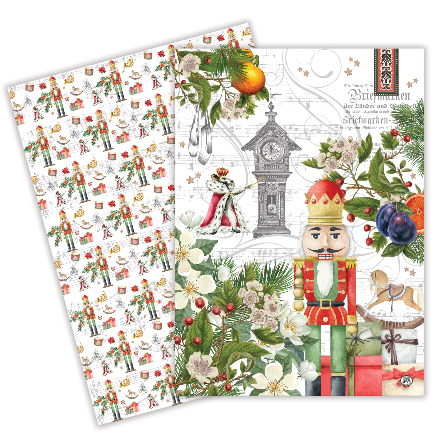 Michel Design Works Nutcracker Suite Kitchen Towel  Set of 2 *final few