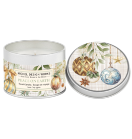 Michel Design Works MDW Peace on Earth Travel Candle