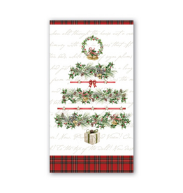 Michel Design Works MDW Holiday Garland Hostess Napkin