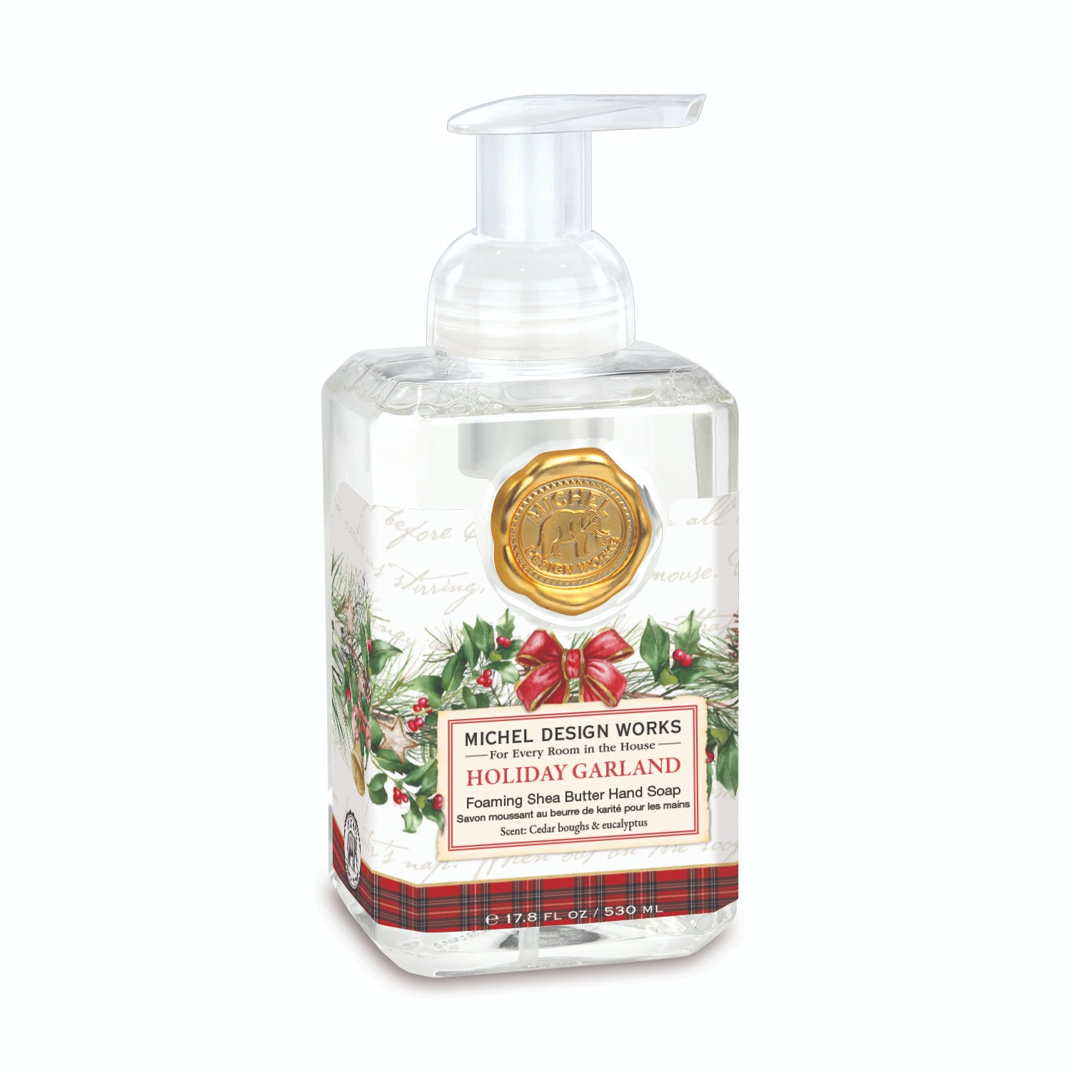 Michel Design Works MDW Holiday Garland Foaming Soap