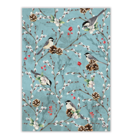 Michel Design Works MDW Winterberry & Balsam Kitchen Towel
