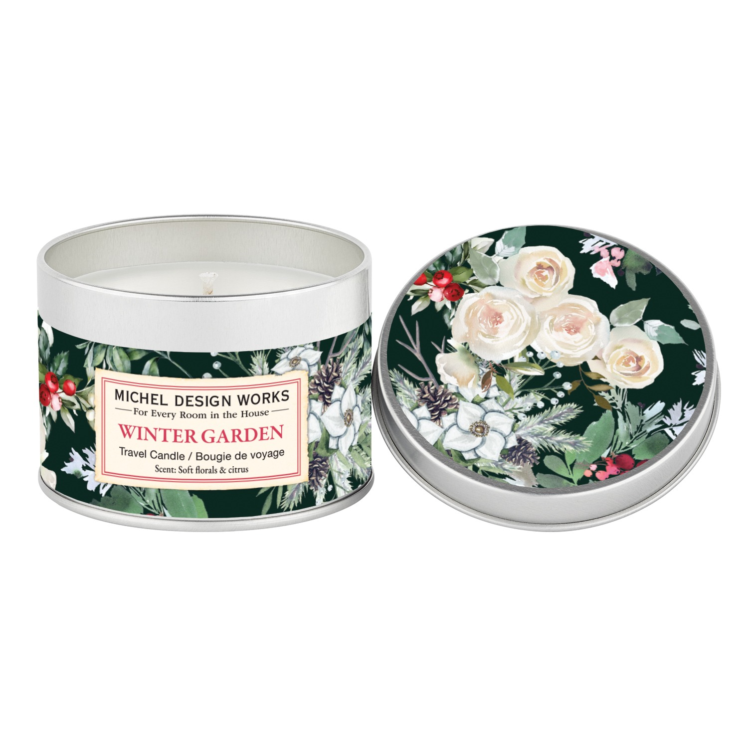 Michel Design Works MDW Winter Garden Travel Candle