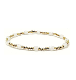 Erin Gray The Key West Bracelet in Taupe 7"