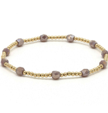 Erin Gray The Key West Bracelet in Mauve 7"