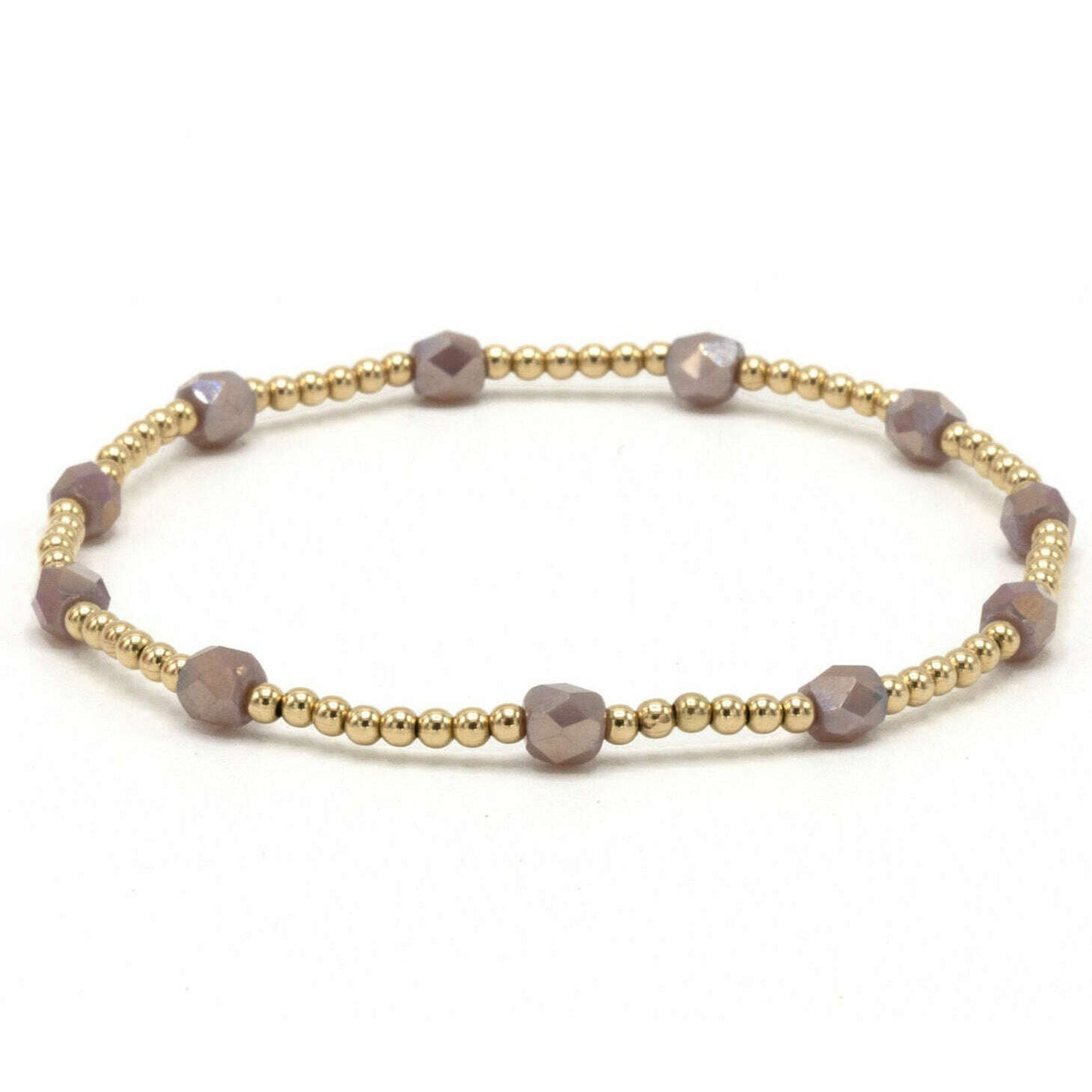 Erin Gray The Key West Bracelet in Mauve 7"