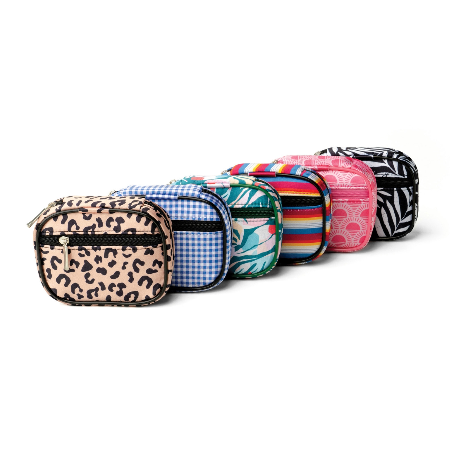 FLEURISH Wellness Keeper Zippered Pill & Vitamin Case