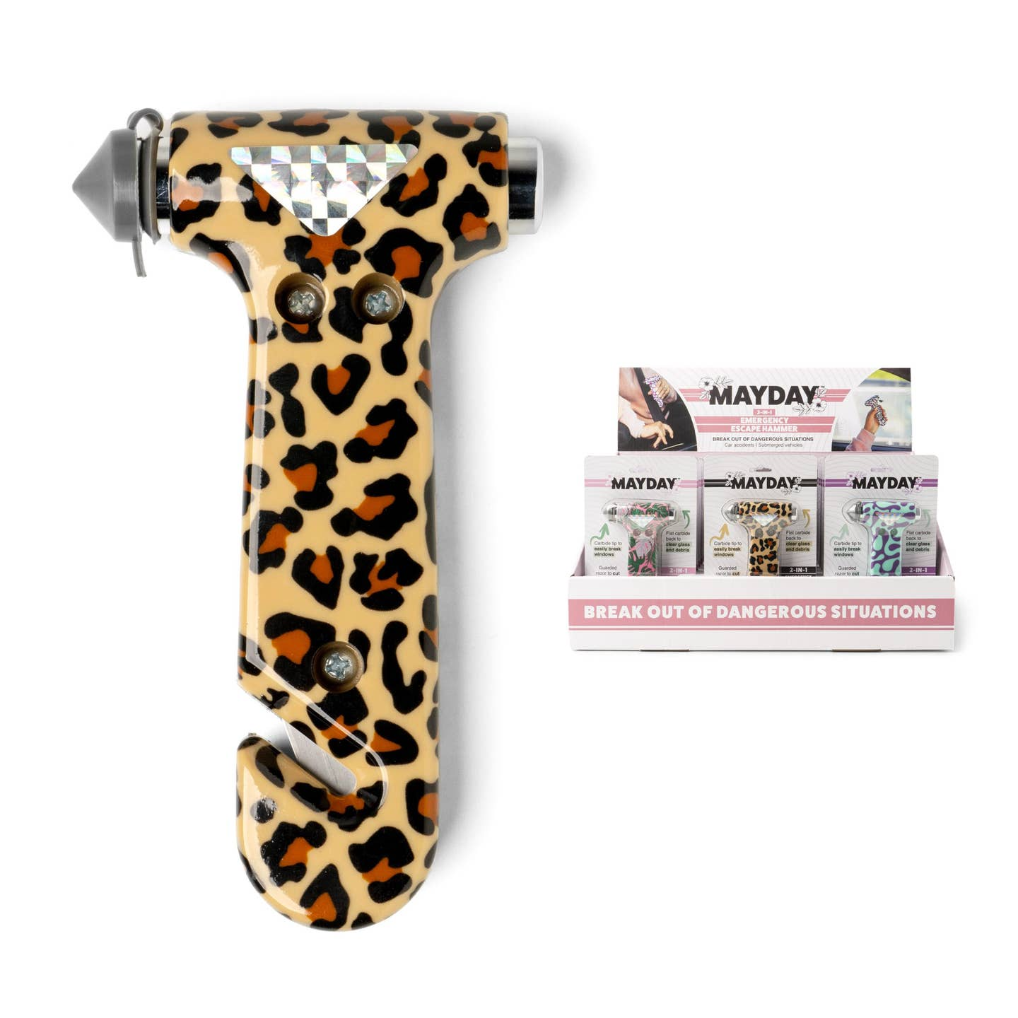 Mayday MAYDAY 2-in-1 Emergency Escape Hammer