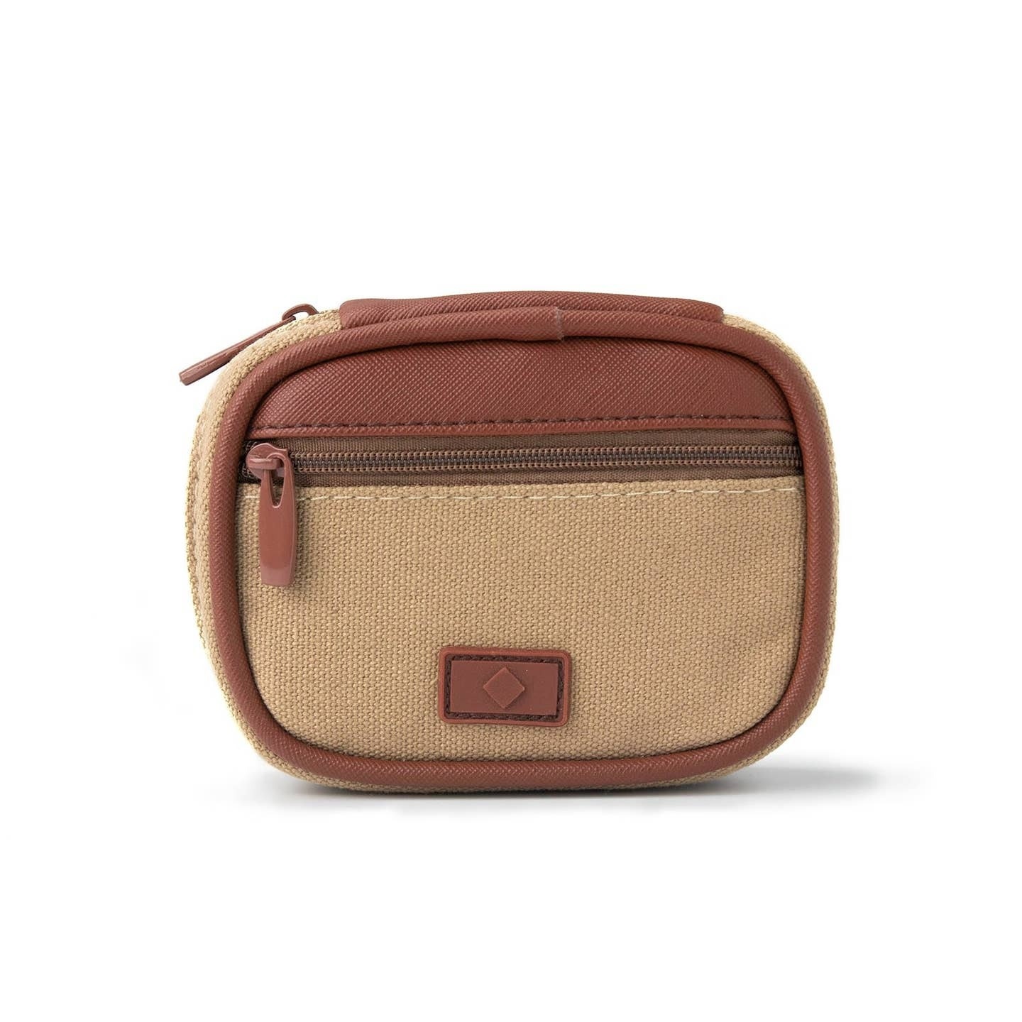 Fashion Smart Fashion Smart Men's Pill and Vitamin Case Tan