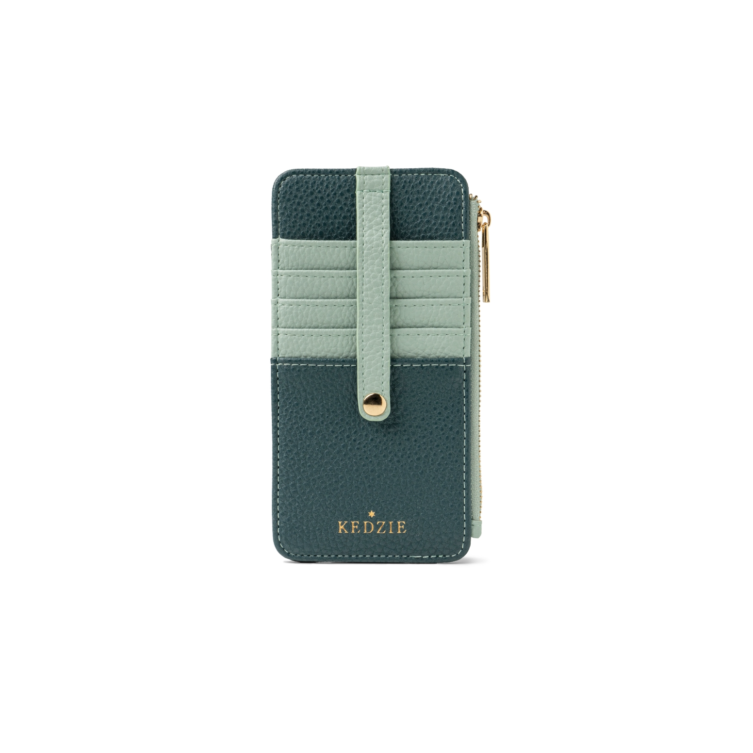 Kedzie Kedzie Essentials Only Zippered Wallet Teal