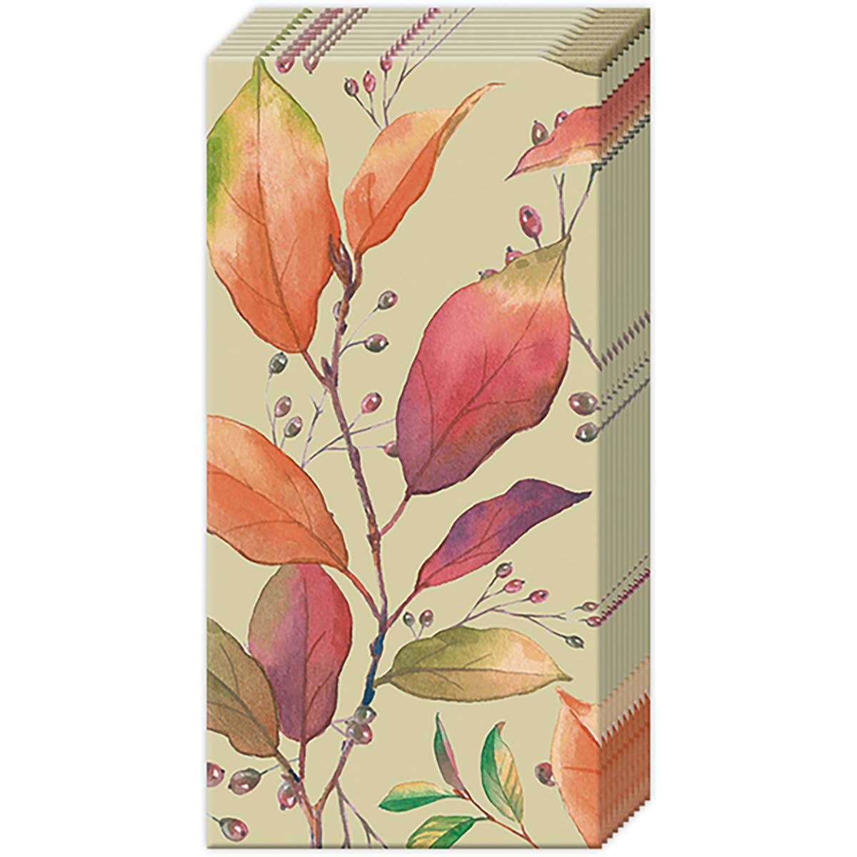 Boston International Pocket Tissue pack of 10 Colorful Autumn Fall