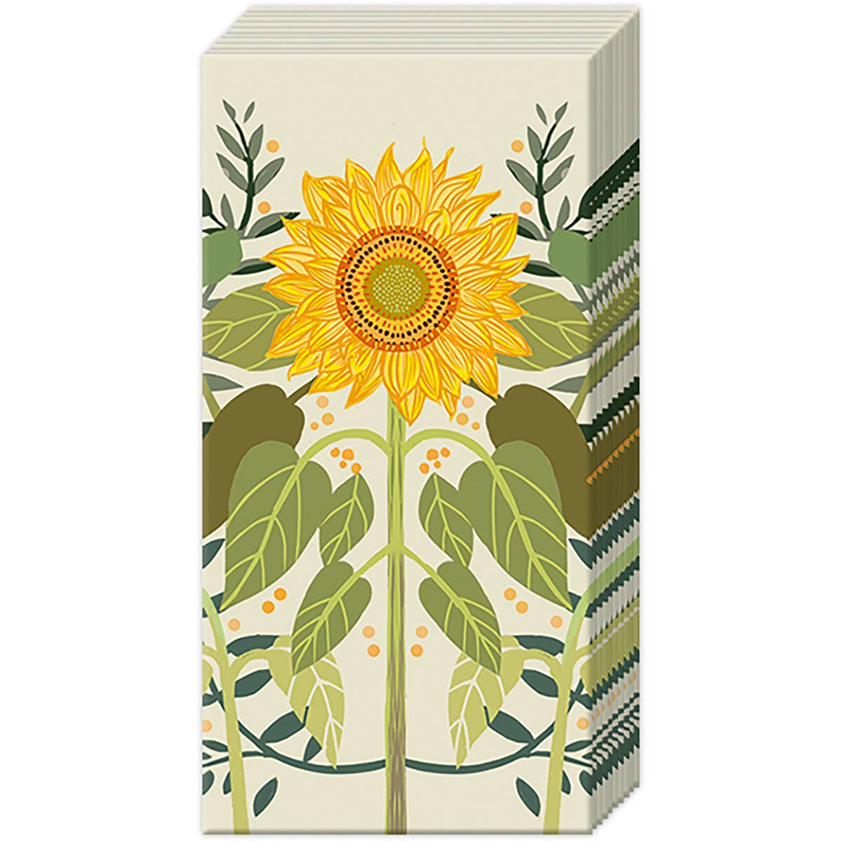 Boston International Pocket Tissue pack of 10 Sunflowers Fall