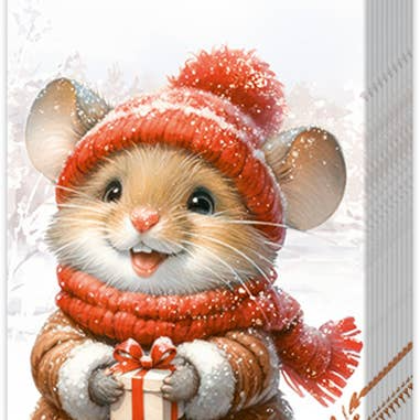 Boston International Pocket Tissues Elli & Becky Christmas