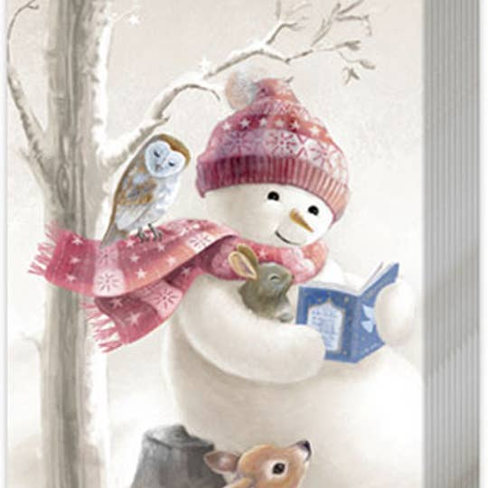 Boston International Pocket Tissues Pack of 10 Bedtime Stories Christmas