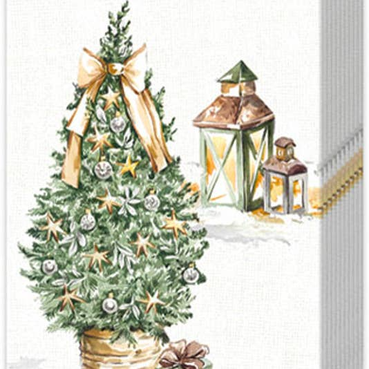 Boston International Pocket Tissues Pack of 10 Simple Season Welcome Christmas