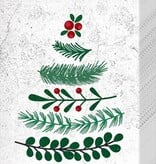 Boston International Pocket Tissues: Natural Christmas Tree