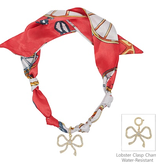Meghan Browne Style NECK: ABEY RED