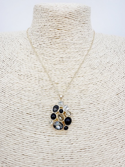 Meghan Browne Style NECK: ALEC BLACK MULTI