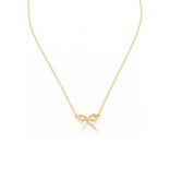 Meghan Browne Style NECK: CAIN GOLD PEARL