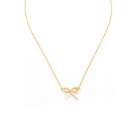 Meghan Browne Style NECK: CAIN GOLD PEARL