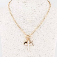 Meghan Browne Style NECK: CAM GOLD