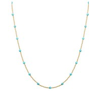 Meghan Browne Style NECK: DEVA TURQUOISE