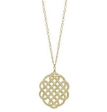 Meghan Browne Style NECK: DICE GOLD