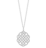 Meghan Browne Style NECK: DICE SILVER