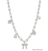 Meghan Browne Style NECK: EVAN SILVER PEARL