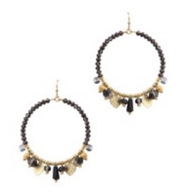 Meghan Browne Style EAR: OLIVE BLACK DIAMOND