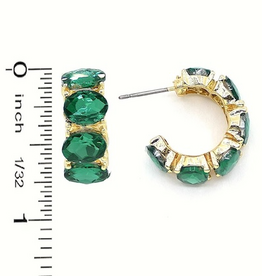 Meghan Browne Style EAR: QUIN EMERALD