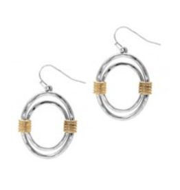 Meghan Browne Style EAR: RYLAND GOLD SILVER