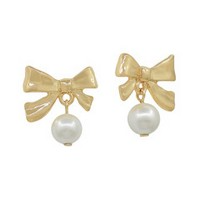 Meghan Browne Style EAR: SAX GOLD PEARL