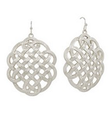 Meghan Browne Style EAR: SLICE SILVER