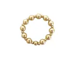 Erin Gray 4mm and 2mm Gold Filled Waterproof Stretch Ring