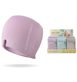 Lemon Lavender Out Cold Temp-Smart Migraine Cap (various colors)