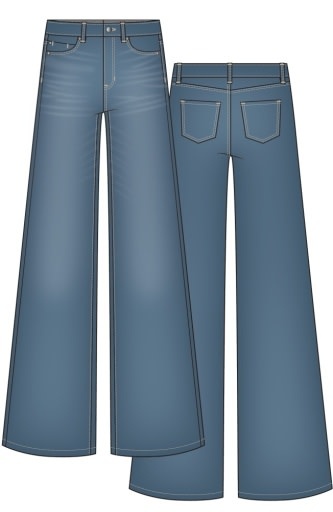 Liverpool Los Angeles stride highrise wide leg 30in
