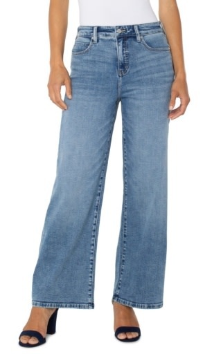Liverpool Los Angeles stride highrise wide leg 30in