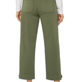 Liverpool Los Angeles utility crop w/ tab hem