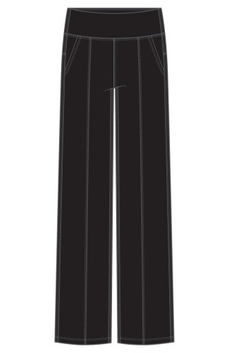Liverpool Los Angeles wide leg tech pant 28' ins