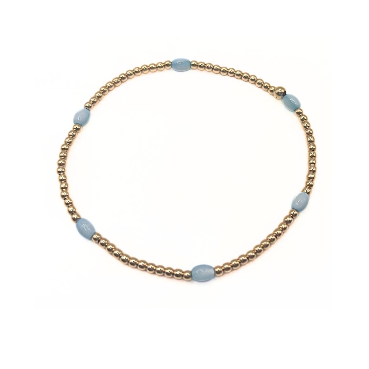 Erin Gray Pale Turquoise Opal: The Aspen Bracelet