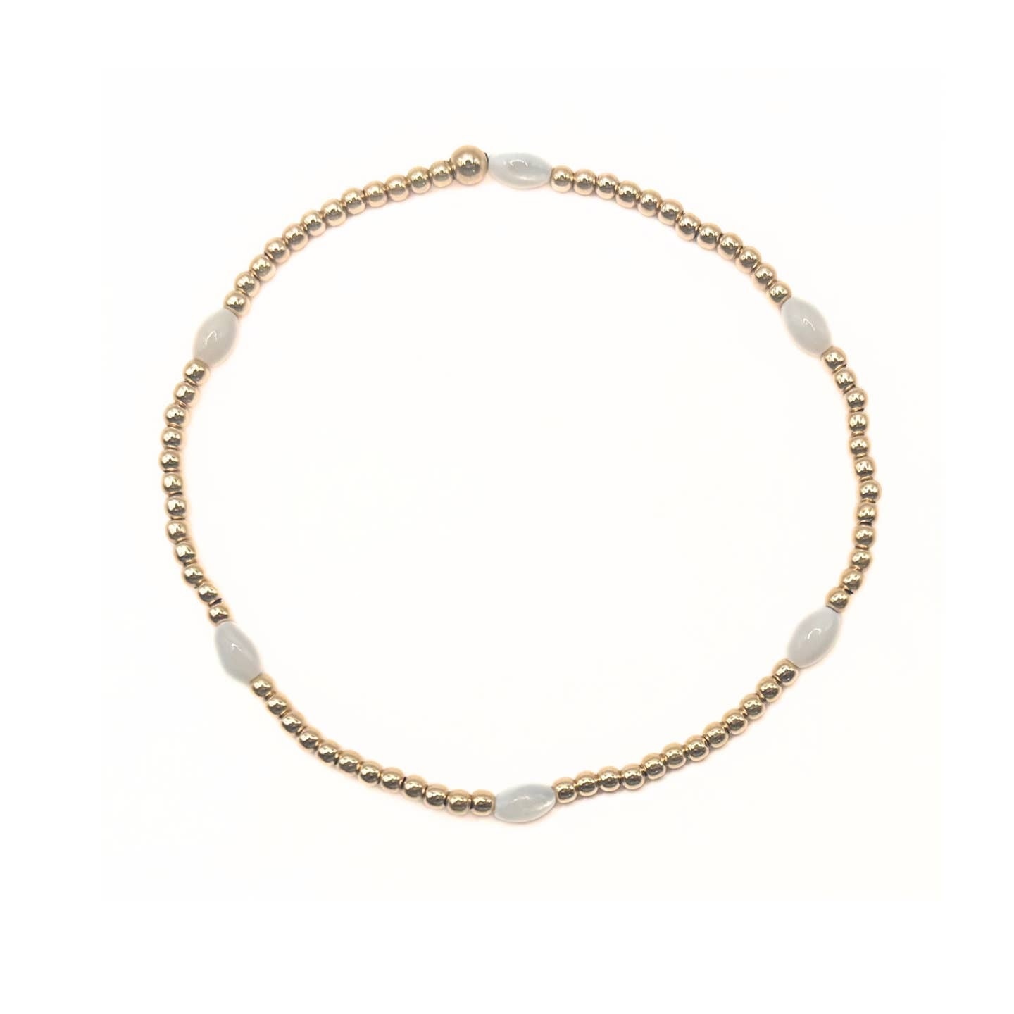 Erin Gray White Opal: The Aspen Bracelet