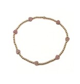 Erin Gray The Love Bracelet in Lilac Natural Stone