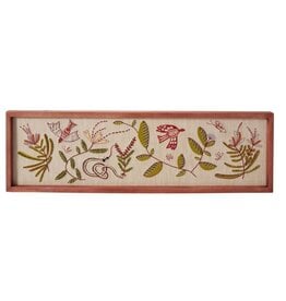 FLEURISH Cream Andalusia Wall Art 40"x 12.25"