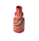 FLEURISH Red Parable Budvase 2"x 5.75"
