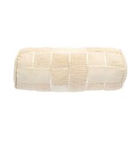 FLEURISH Off-White Boardwalk Bolster Pillow 16"x 6"