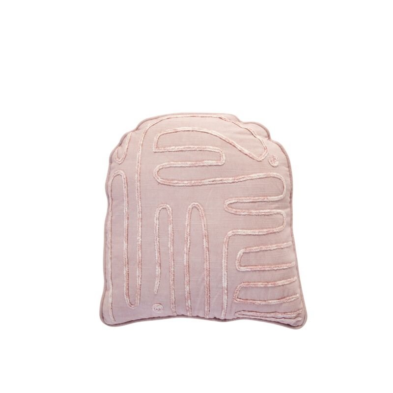 FLEURISH Lavender Boardwalk Arch Pillow 13.5"x 14"