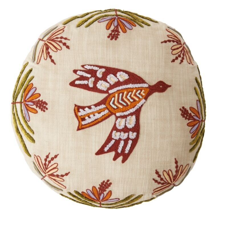 FLEURISH Andalusia Round Pillow 16"x 16"