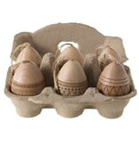 FLEURISH Loco Egg Hanger Set of 6 - 1.5"x 2.5"