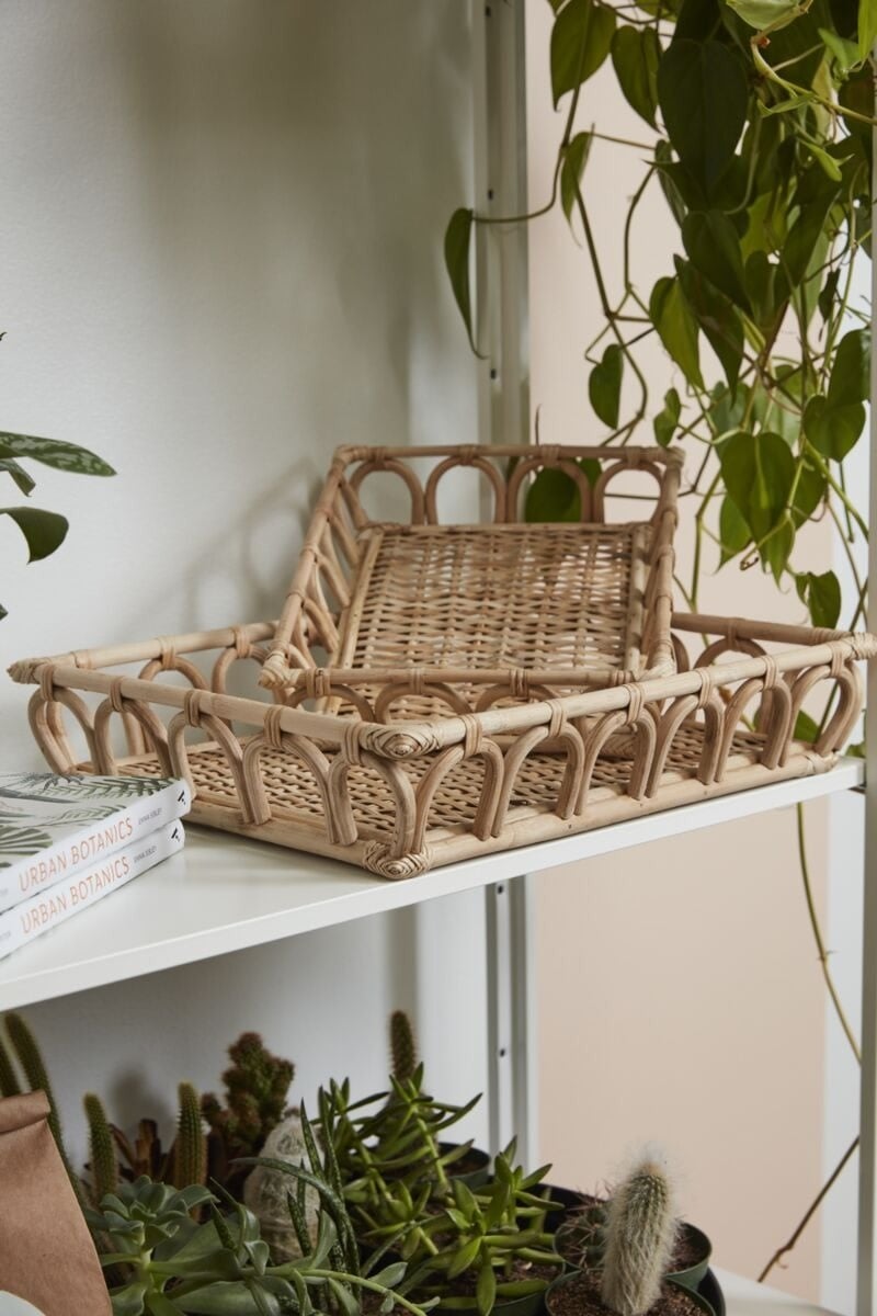 FLEURISH Grazia Tray Set of 2 - 12"/16"